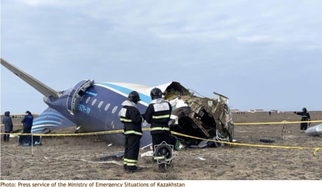 Fatal Accident (38) - Embraer ERJ-190AR, 4K-AZ65, 3 miles NW of Aktau Airport (SCO/UATE), Kazakhstan, December 25, 2024